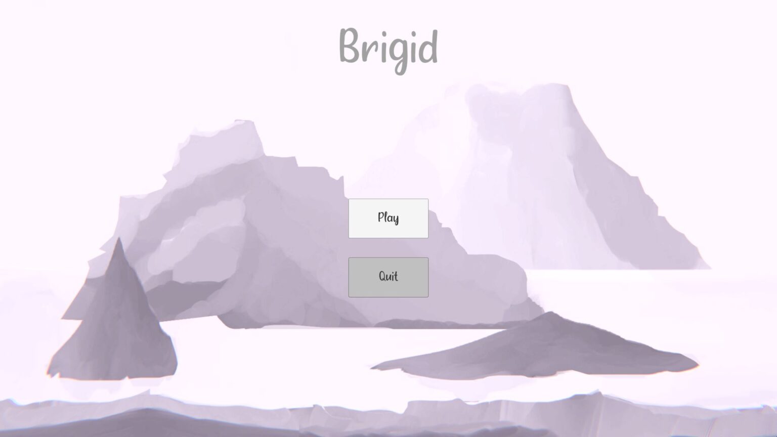 Brigid main menu